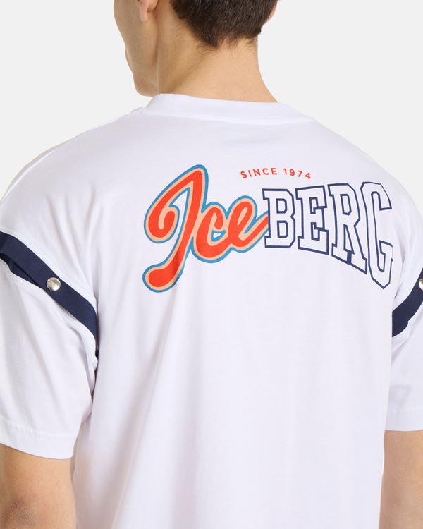 White Snoopy King T-shirt - Iceberg - Official Website