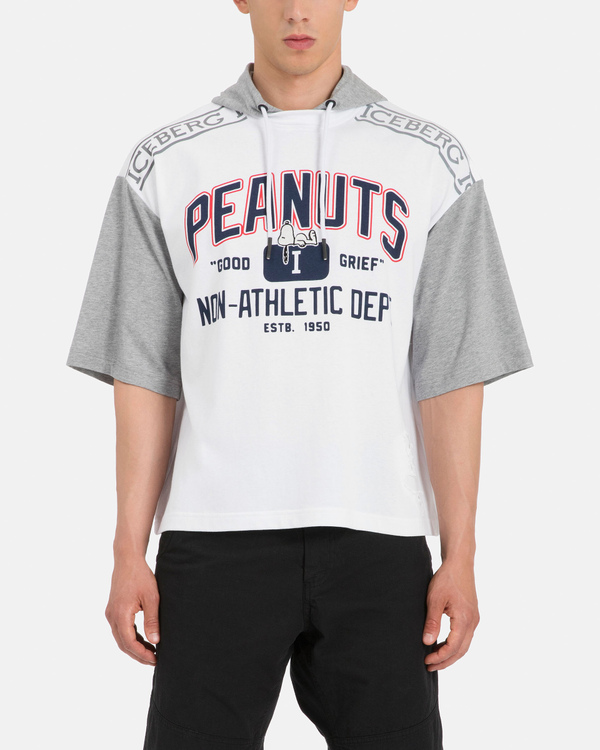 T-shirt con cappuccio Peanuts - Iceberg - Official Website