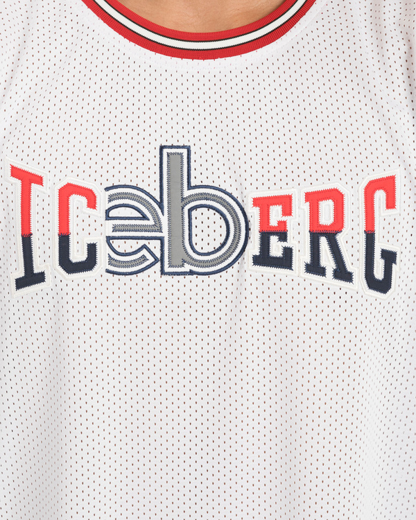 3D effect logo tank top - Iceberg - Official Website