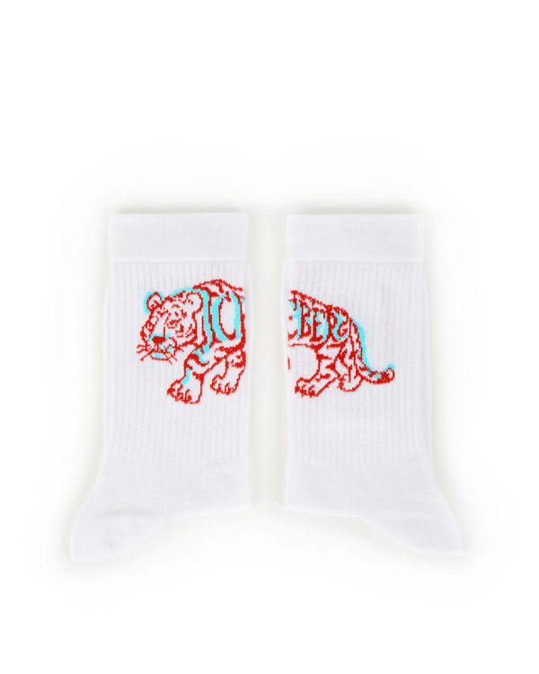CNY Tiger white socks - Iceberg - Official Website