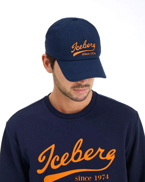 Blue Iceberg logo baseball cap - Iceberg - Official Website
