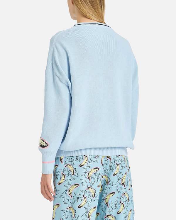 Sweater with banana print - Iceberg - Official Website
