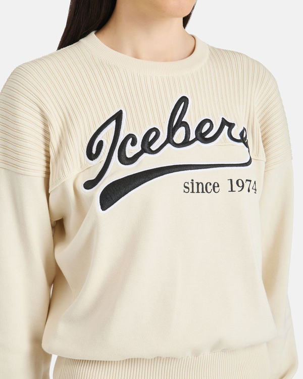 Baseball logo sweatshirt - Iceberg - Official Website