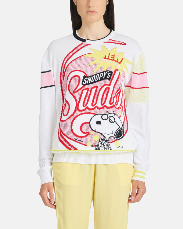 Snoopy's Suds knit sweater - Iceberg - Official Website