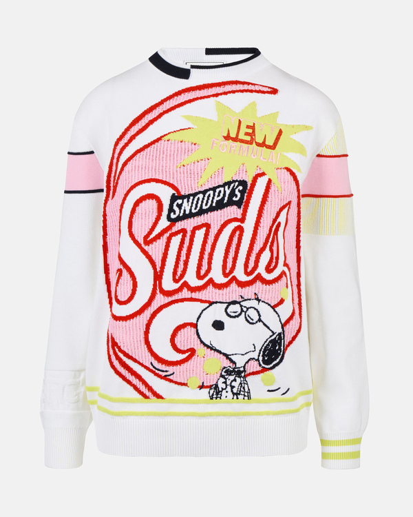 Snoopy's Suds knit sweater - Iceberg - Official Website