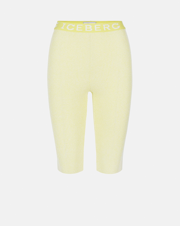Pantaloni ciclista con logo - Iceberg - Official Website