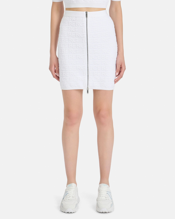Skirt with 3D effect logo - Iceberg - Official Website