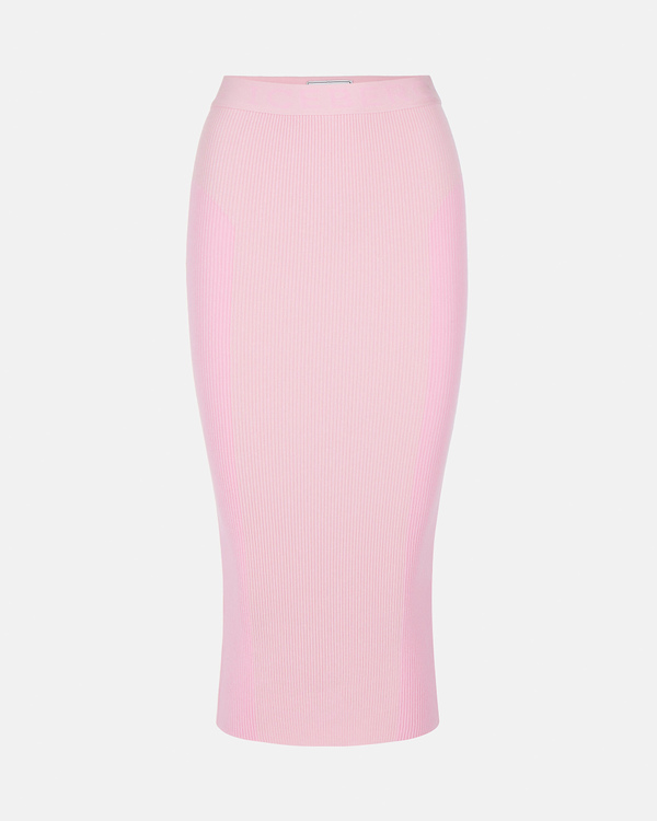 Pink knit skirt with logo - Iceberg - Official Website