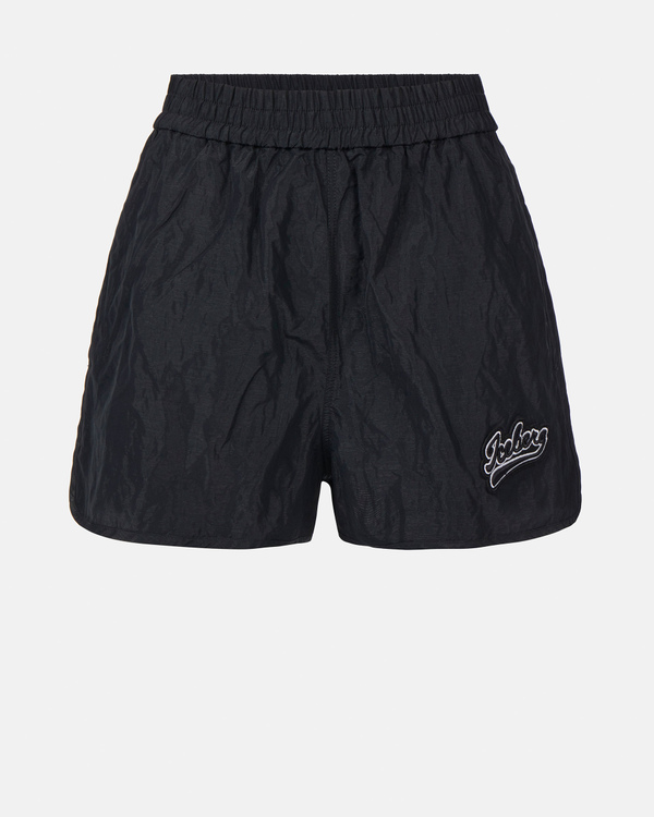 Black taffeta Shorts - Iceberg - Official Website