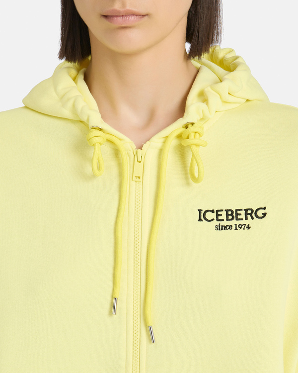 Yellow Iceberg logo hoodie - Iceberg - Official Website