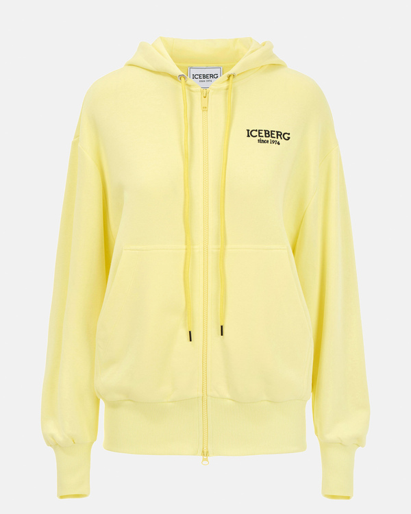 Yellow Iceberg logo hoodie - Iceberg - Official Website