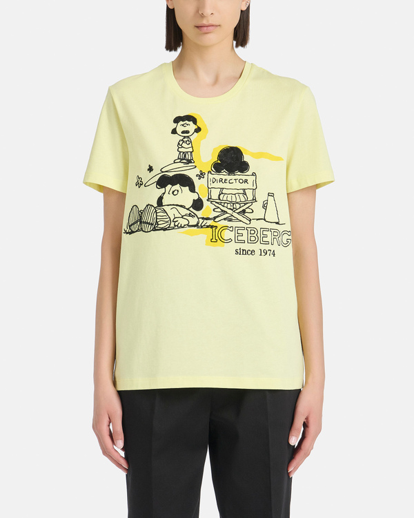 Lucy Director yellow t-shirt - Iceberg - Official Website