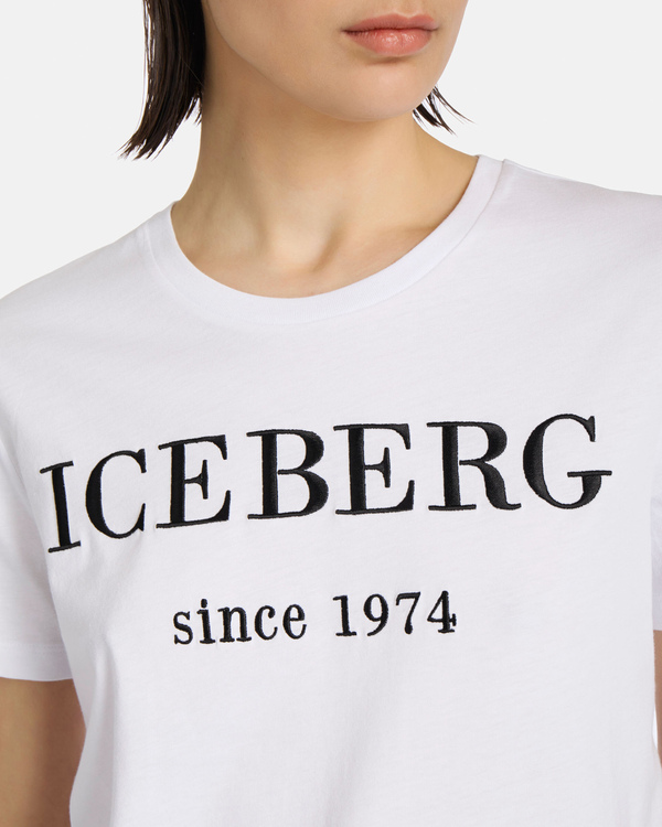 T-shirt with heritage logo - Iceberg - Official Website
