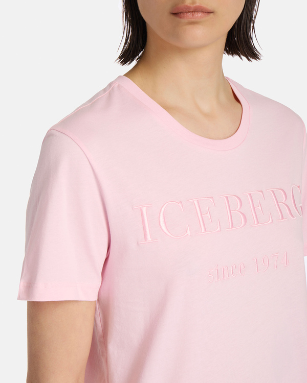Iceberg t shirt pink clearance