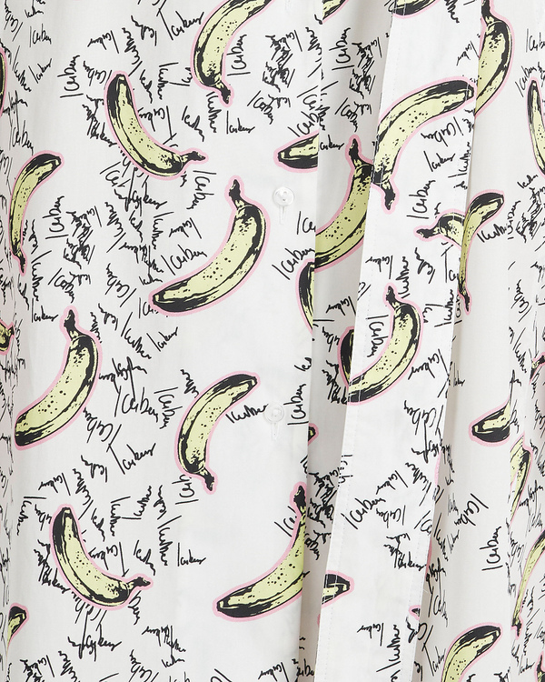 Banana print shirt dress - Iceberg - Official Website