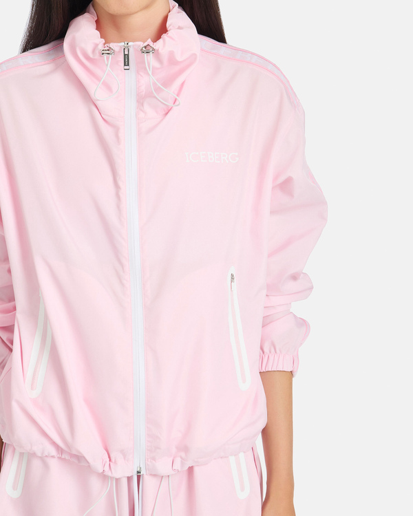Pink Active windproof jacket - Iceberg - Official Website