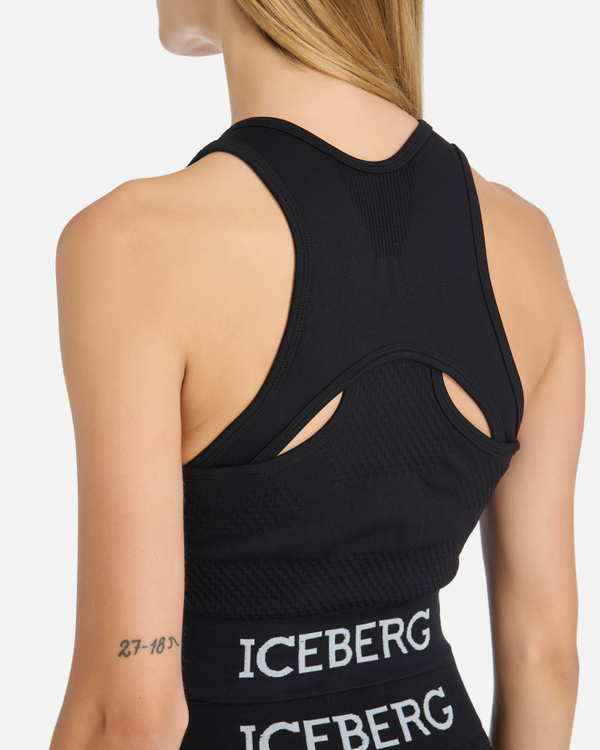 Stretch Active top with logo - Iceberg - Official Website
