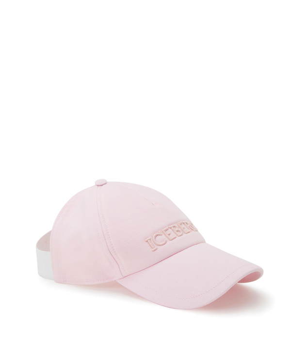 Pink cap with Iceberg logo - Iceberg - Official Website