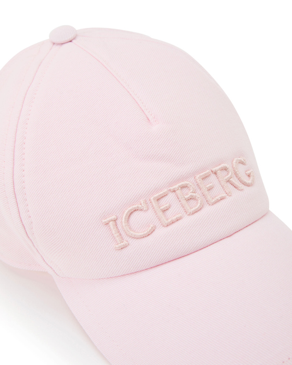 Pink cap with Iceberg logo - Iceberg - Official Website