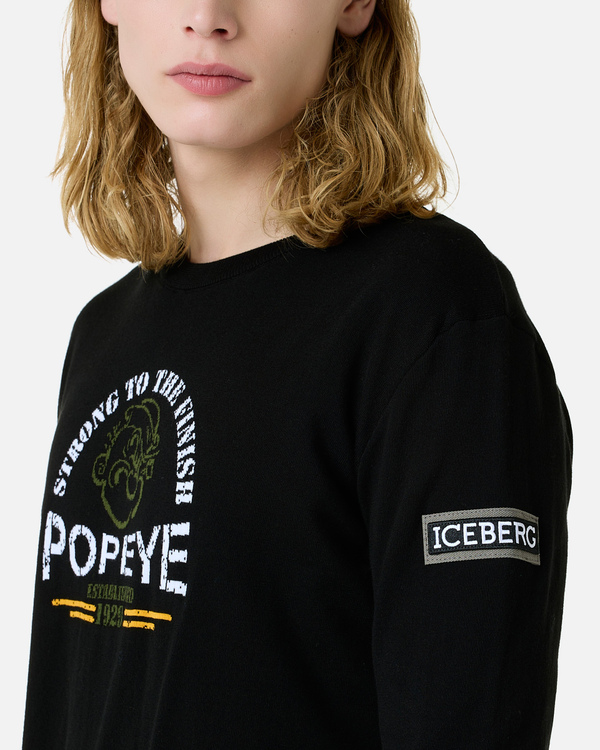 Popeye crew neck sweatshirt - Iceberg - Official Website