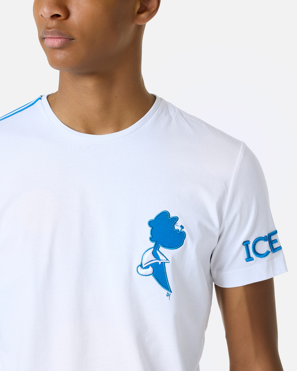 Cotton Popeye T-shirt - Iceberg - Official Website