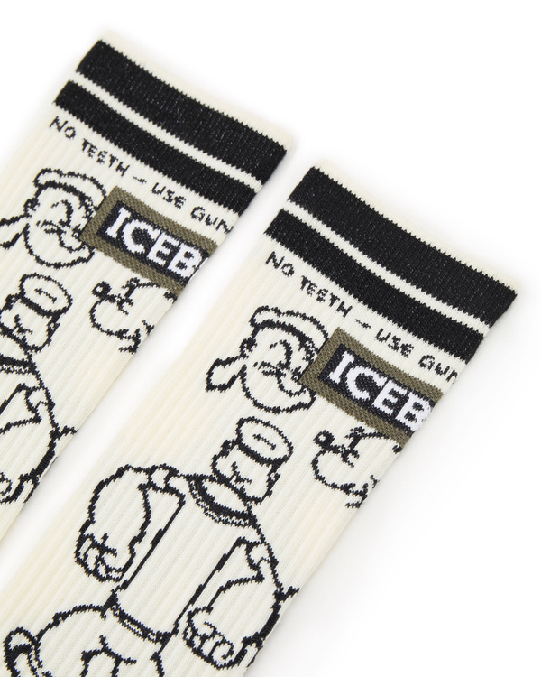 Popeye outline socks - Iceberg - Official Website