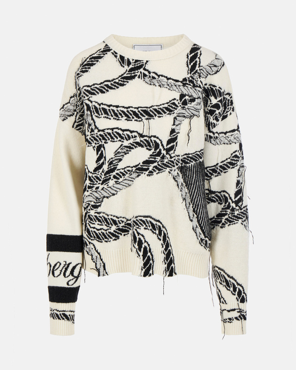 Ropes cashmere sweater - Iceberg - Official Website