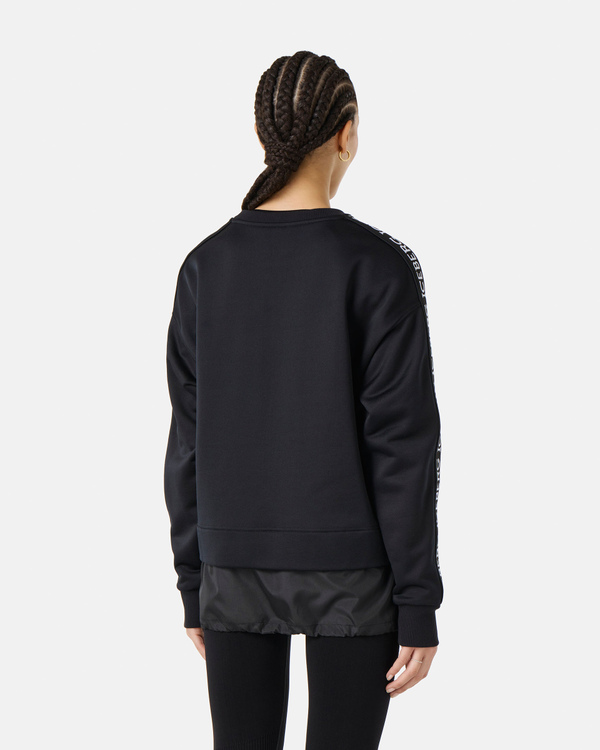 Black sweatshirt with institutional logo - Iceberg - Official Website