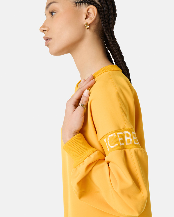 Sweatshirt dress with institutional logo - Iceberg - Official Website