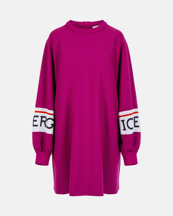 Sporty dress with institutional logo - Iceberg - Official Website
