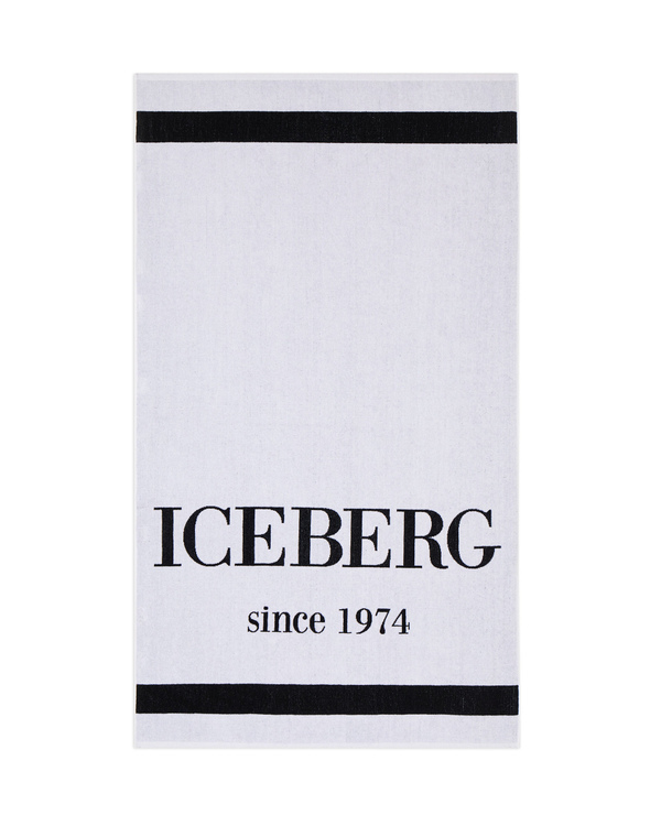 Heritage logo white beach towel - Iceberg - Official Website