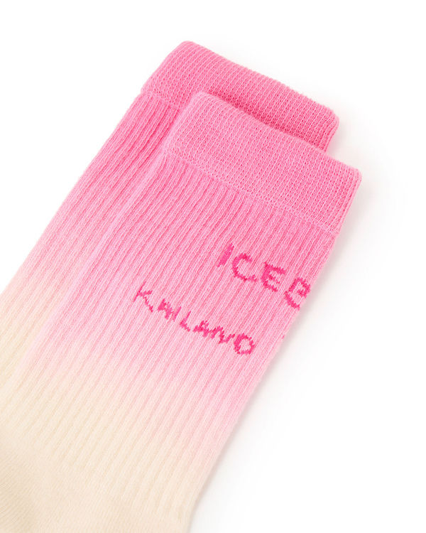 Kailand Morris socks with logo - Iceberg - Official Website