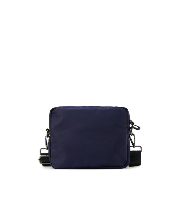 Blue crossbody bag with institutional logo - Iceberg - Official Website