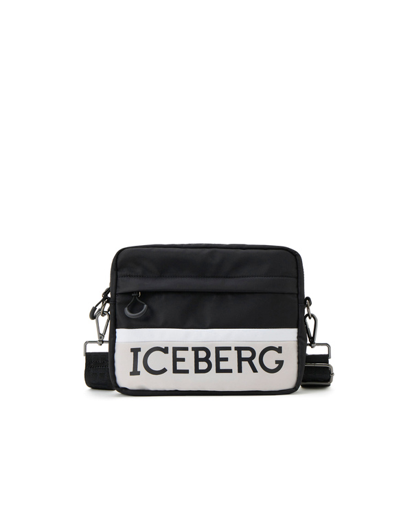 Crossbody bag with institutional logo - Iceberg - Official Website