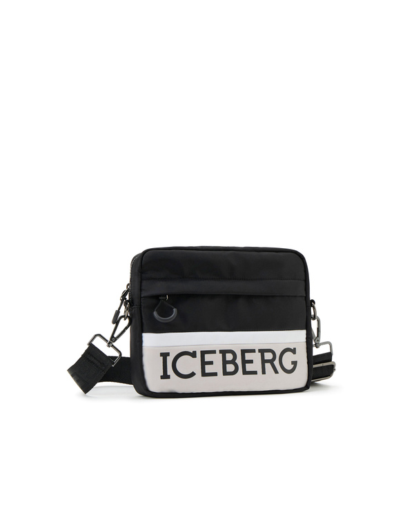 Crossbody bag with institutional logo - Iceberg - Official Website