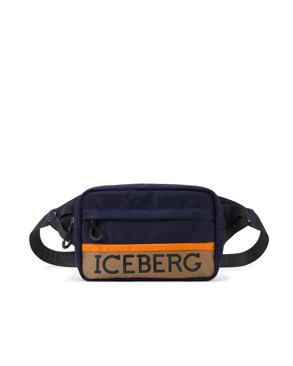 Marsupio blu con logo istituzionale - Iceberg - Official Website