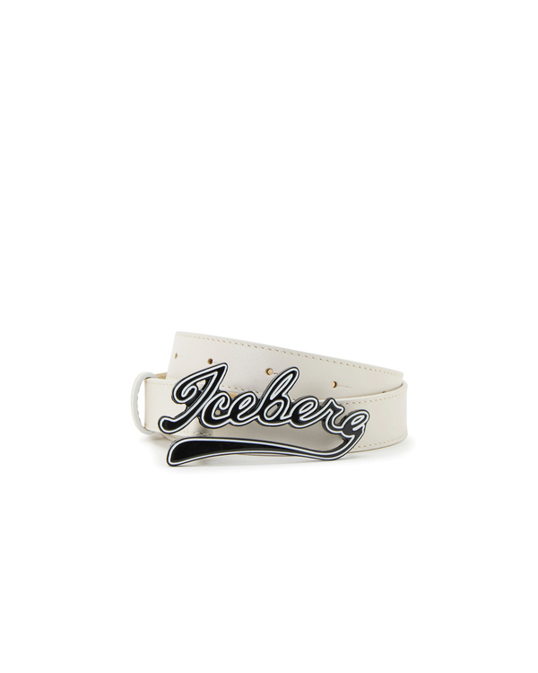 Baseball logo belt - Iceberg - Official Website