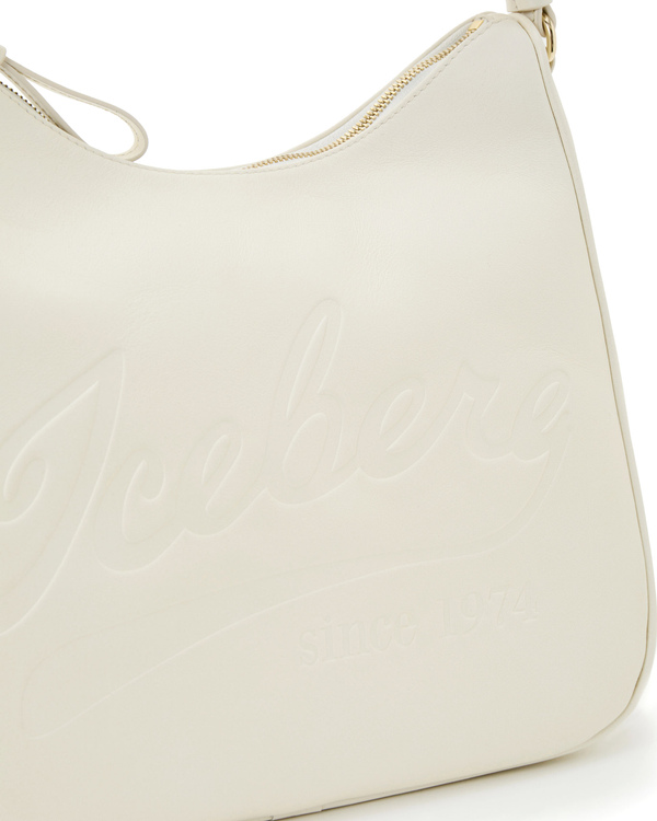Hobo bag with Baseball logo - Iceberg - Official Website