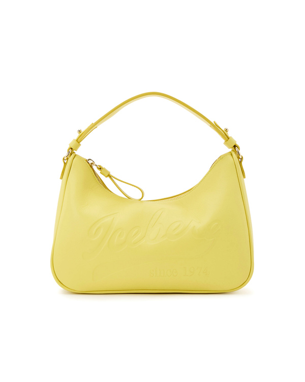 Yellow shoulder bag with baseball logo - Iceberg - Official Website