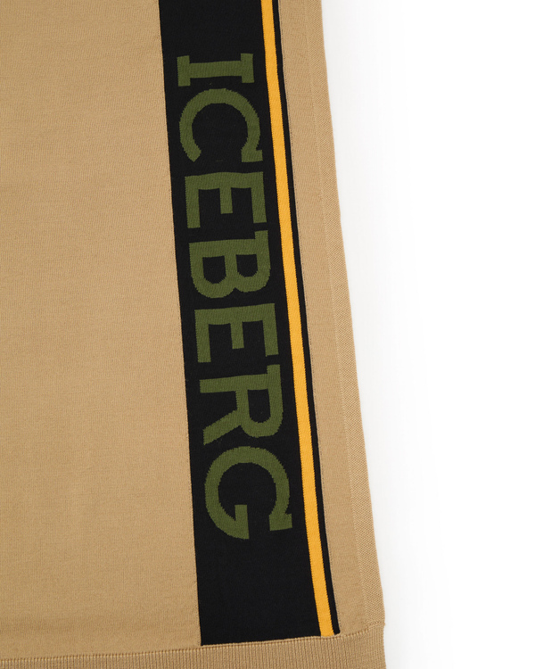 Beige logo scarf - Iceberg - Official Website