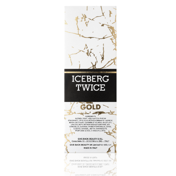 Twice Gold Fragranza per Lui - Iceberg - Official Website