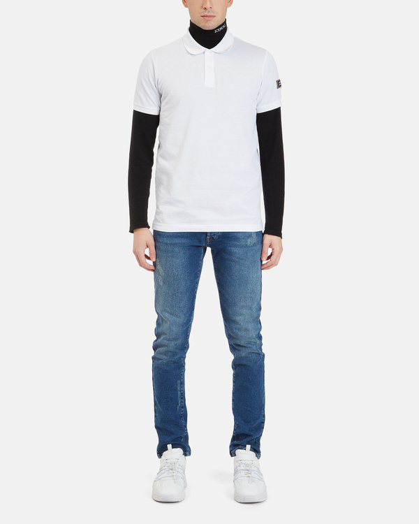 Men's white polo shirt - Iceberg - Official Website