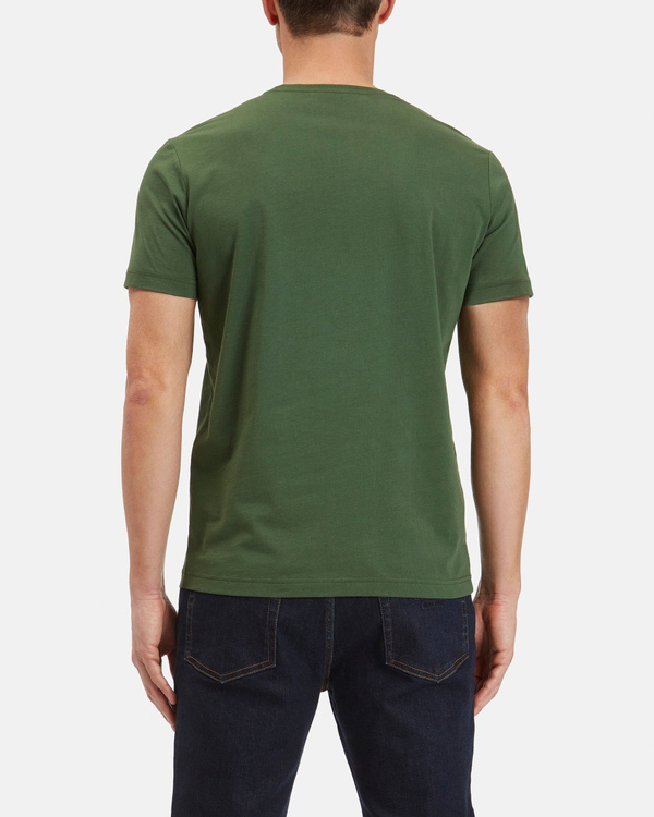 Men's military green T-Shirt with Snoopy graphics - Iceberg - Official Website