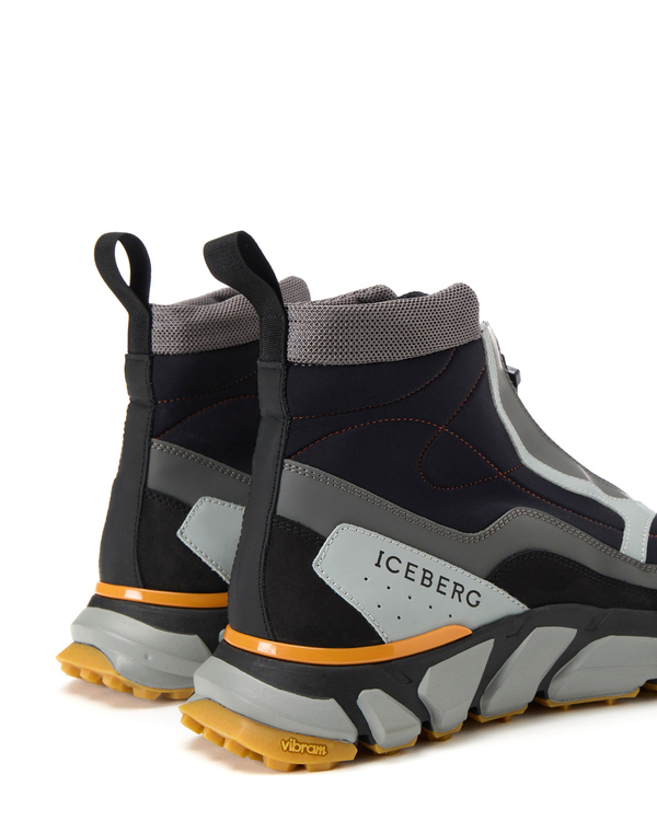 Spyder Look men's black boots - Iceberg - Official Website