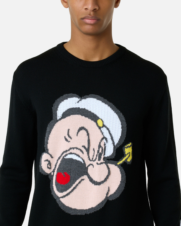 Popeye black sweater - Iceberg - Official Website