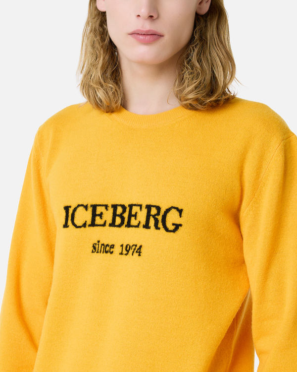 Heritage logo sweater - Iceberg - Official Website