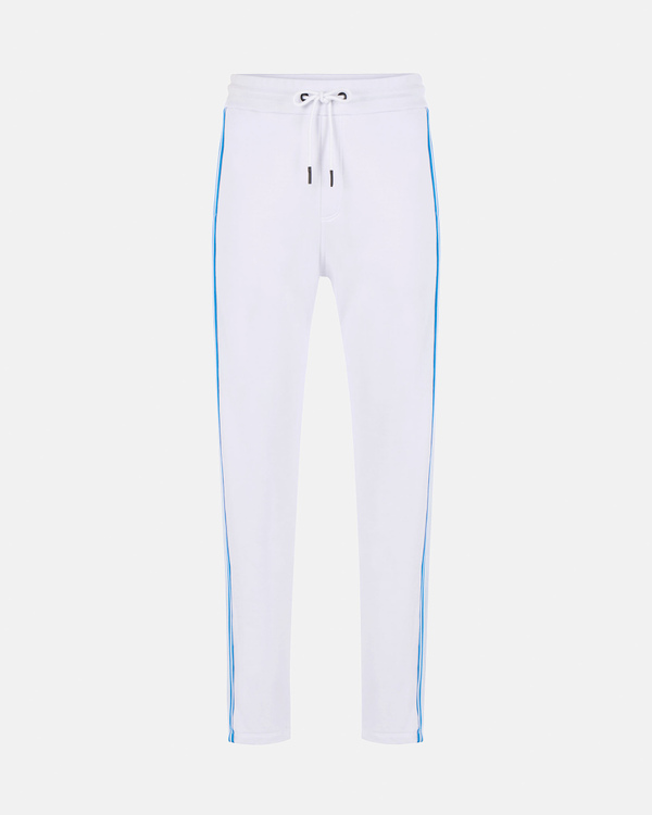Pantalone bianco righe laterali - Iceberg - Official Website