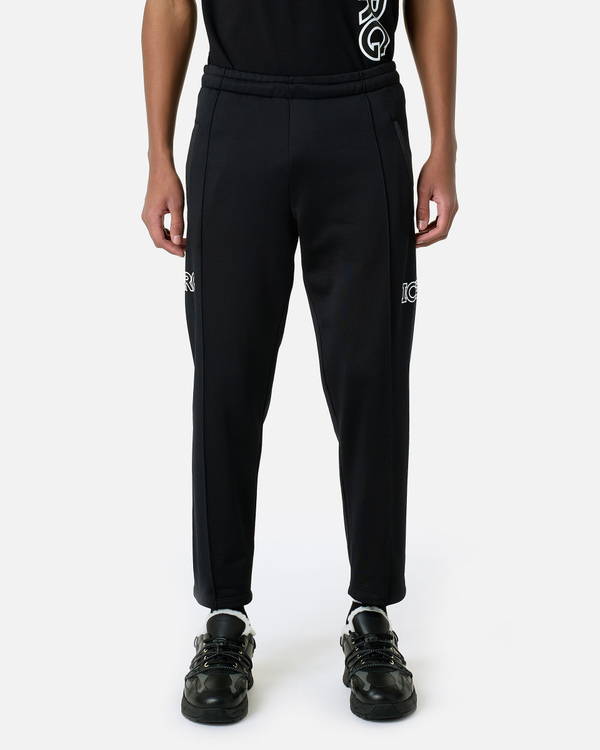 Black cropped cut trousers - Iceberg - Official Website