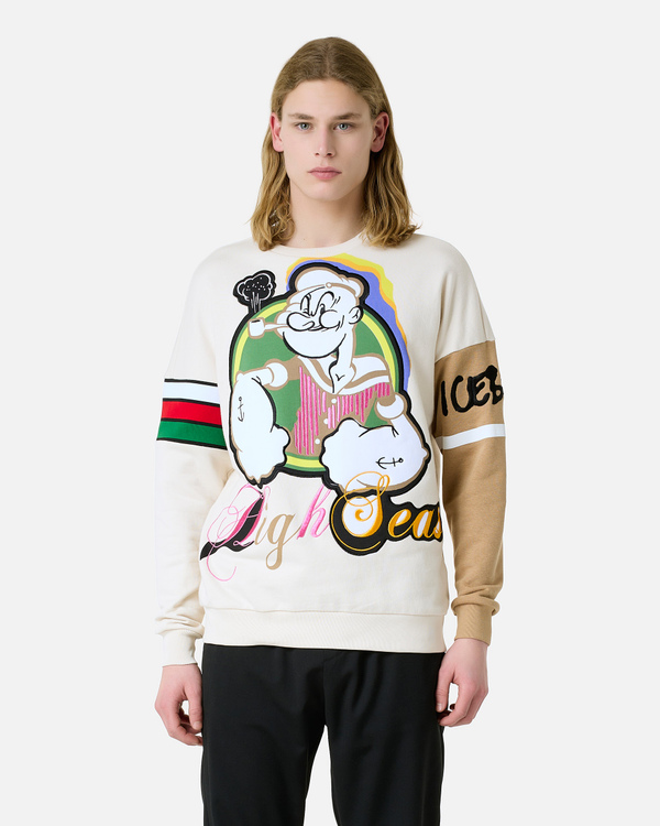 Popeye print sweatshirt - Iceberg - Official Website