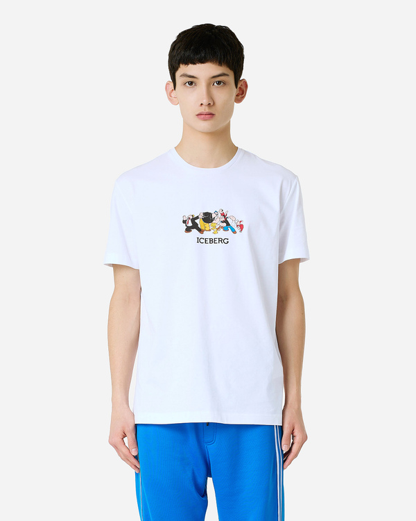 T-shirt bianca Popeye - Iceberg - Official Website
